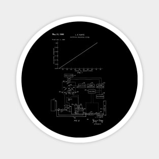 Electrical Measuring System Vintage Patent Hand Drawing Magnet